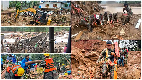 Visuals from the relief and rescue operations in Wayanad, Kerala |